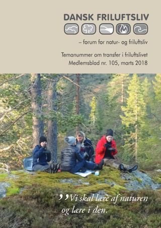 Forside af Dansk Friluftsliv nr. 105