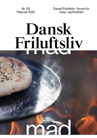 Forside af Dansk Friluftsliv nr. 112 — Mad