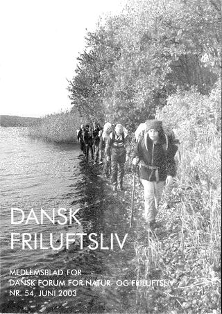 Forside af Dansk Friluftsliv nr. 54