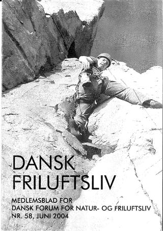Forside af Dansk Friluftsliv nr. 58