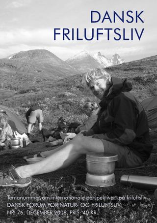 Forside af Dansk Friluftsliv nr. 76 — Internationale perspektiver på friluftsliv