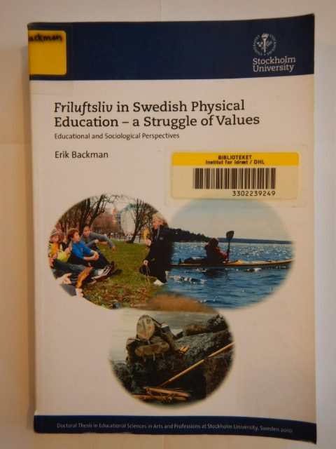 Forside: Friluftsliv in Swedish physical education - a struggle of values