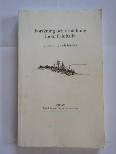 Forside: Forskning och utbilding inom friluftsliv