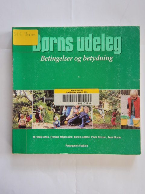 Forside: Børns udeleg betingelser og betydning