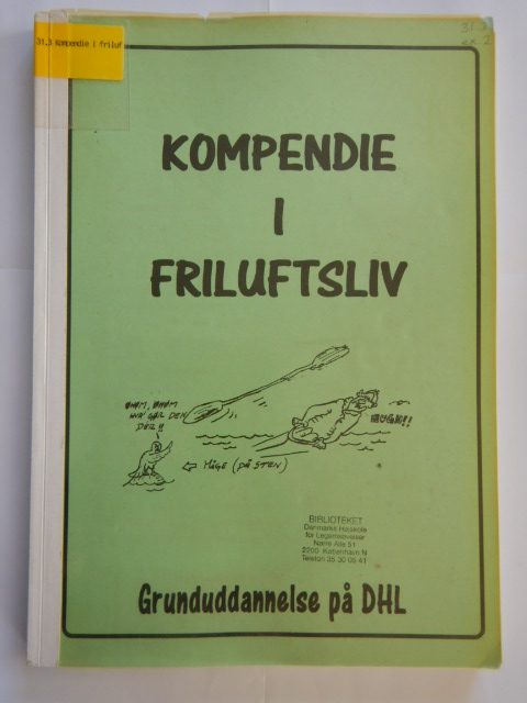 Forside: Kompendie i friluftsliv