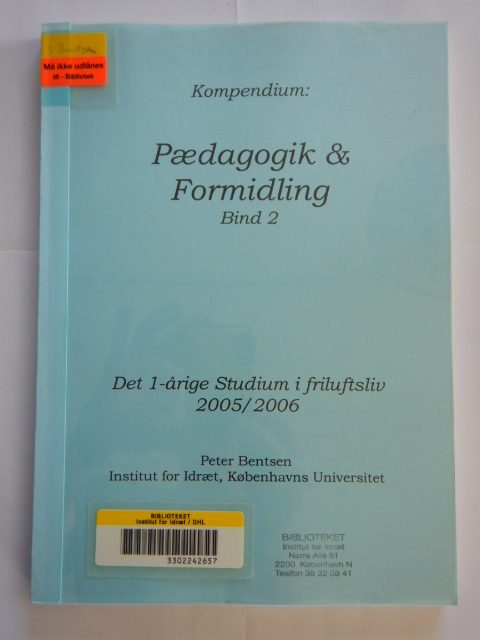 Forside: Pædagogik & formidling bind 4
